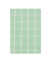 Design Imports Spring Windowpane Plaid Heavyweight Dishcloth, Set of 3