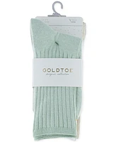 Gold Toe Women's 6-Pk. Ribbed Crew Socks 4585S5