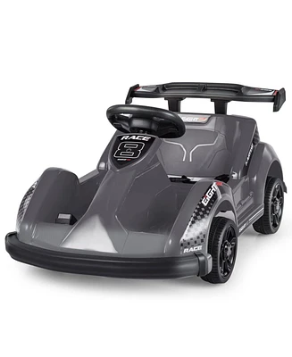 6V Kids Ride On Go Cart with Remote Control and Safety Belt