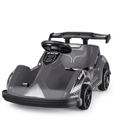 6V Kids Ride On Go Cart with Remote Control and Safety Belt