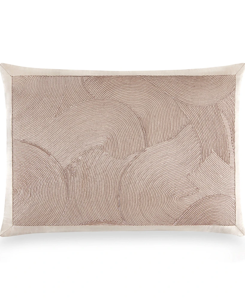 Donna Karan Home Cord Swirl Decorative Pillow