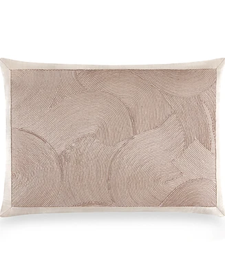 Donna Karan Home Cord Swirl Decorative Pillow