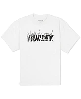 Hurley Men's On Fire Short Sleeve T-Shirt