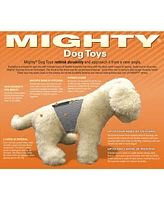 Mighty Dragon Blue, Durable Plush Squeaky Dog Toy