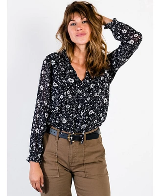 Able Women's Annette Tie Blouse