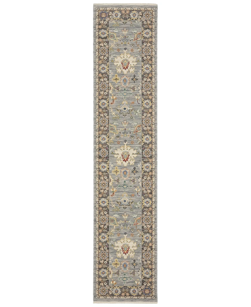 Oriental Weavers Lucca 846D1 2'6"x12' Runner Area Rug