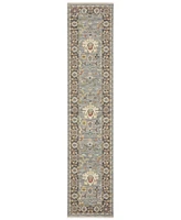 Oriental Weavers Lucca 846D1 2'6"x12' Runner Area Rug