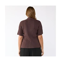 Barony Twist Front Sweater