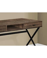 Modern Computer Desk with 2 Drawers and Sleek Work Surface