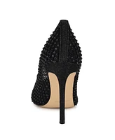 Nine West Women's Fresh Rhinestone Mesh Stiletto Pumps