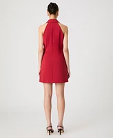 French Connection Women's Whisper Halter Neck Blazer Dress