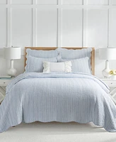Levtex Martha Stripe Reversible -Pc. Quilt Set