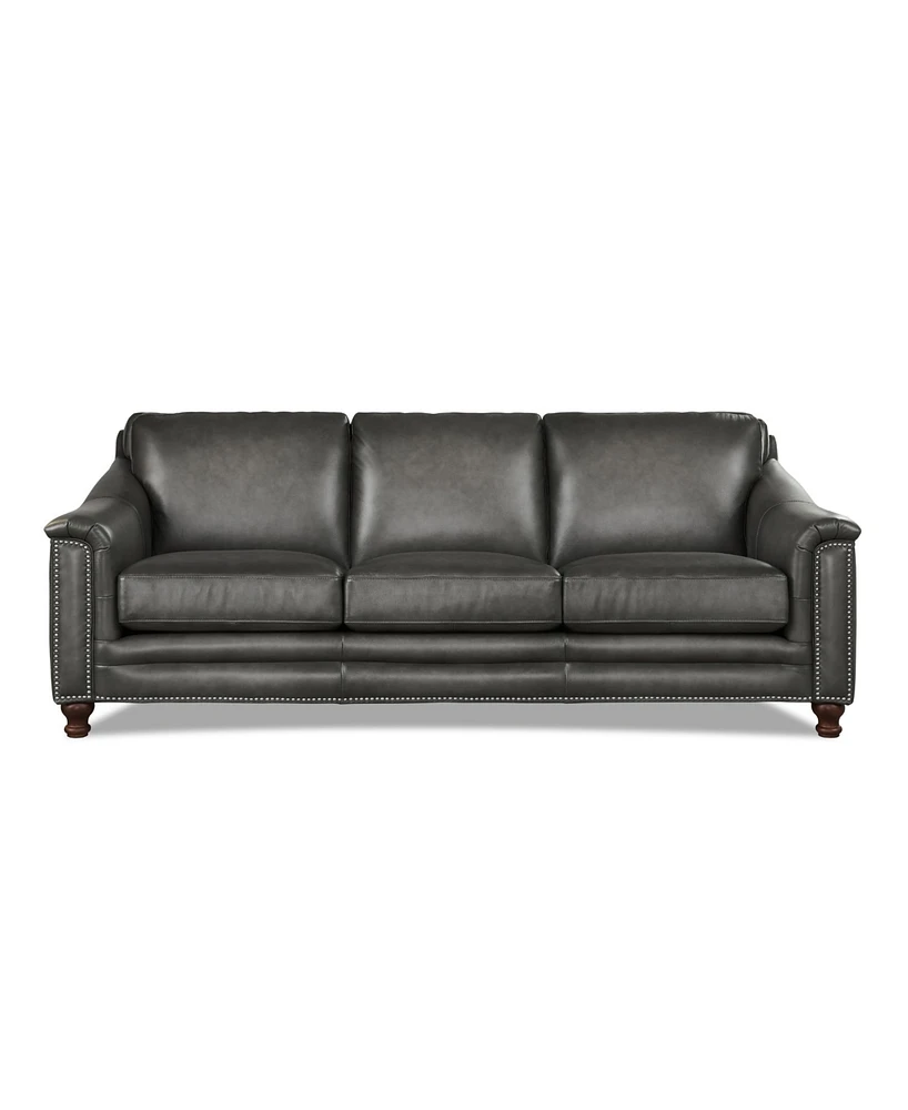 Hydeline Belfast 92" Top Grain Leather Sofa
