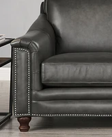Hydeline Belfast 92" Top Grain Leather Sofa