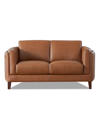 Hydeline Maui 65" Top Grain Leather Loveseat