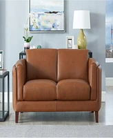 Hydeline Maui 65" Top Grain Leather Loveseat