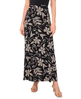 Vince Camuto Women's Printed Pull-On Maxi Skirt