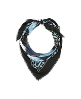 Kate Spade New York Women's Bandana Patchwork Modal Square Scarf