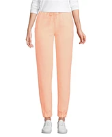 Lands' End Women's Serious Sweats High Rise Jogger Pants - Set Bottom