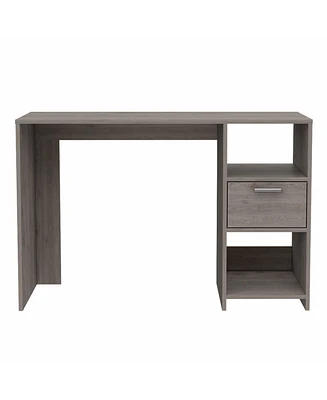 Sturdy Computer Desk with Large Work Surface and Drawers
