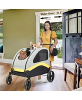 Bingopaw 4-Wheel Pet Jogger Stroller for Dogs