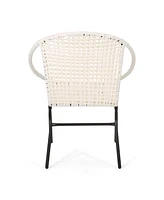 Set of 2 Outdoor Wicker Chair