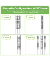 3-Pack Outdoor Plant Support Frame for Raised Garden Bed