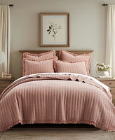 Levtex Wilhemina Stone Washed 3-Pc. Quilt Set, King/California King