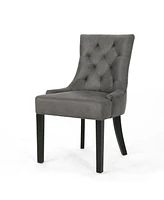 Diamond Stitch Slate Dining Chairs