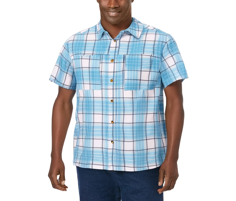 KingSize Big & Tall Double Pocket Short Sleeve Performance Shirt