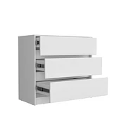 Versatile Three Drawer Dresser for Bedroom and Closet Organization