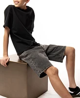 Ring of Fire Big Boys Nouveau Stretch Denim Shorts