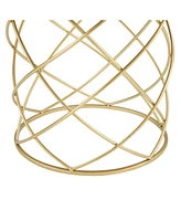 Golden Side table [Mdf Top+ Metal Frame]