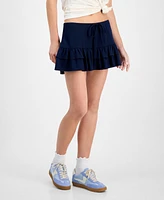 Celebrity Pink Juniors' Pleated Skort