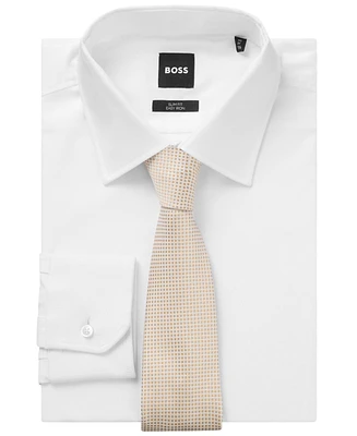 Boss by Hugo Boss Men's Jacquard-Pattern Silk Tie