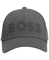 Boss by Hugo Boss Men's Logo Artwork Cotton-Twill Hat