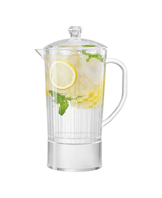 The Wine Savant Lighthouse Ribbed Pitcher
