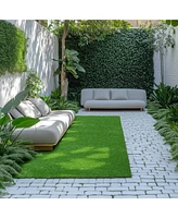 Yescom 20x1 Ft Artificial Grass Turf 0.8" Fake Grass Rug Synthetic Lawn Indoor Outdoor Decor