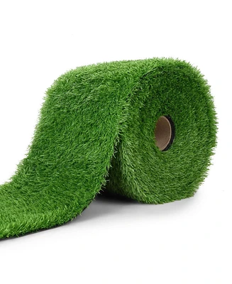 Yescom 50x1 Ft Artificial Grass Turf 1.38" Fake Grass Rug Synthetic Lawn Indoor Outdoor Garden Home Decor