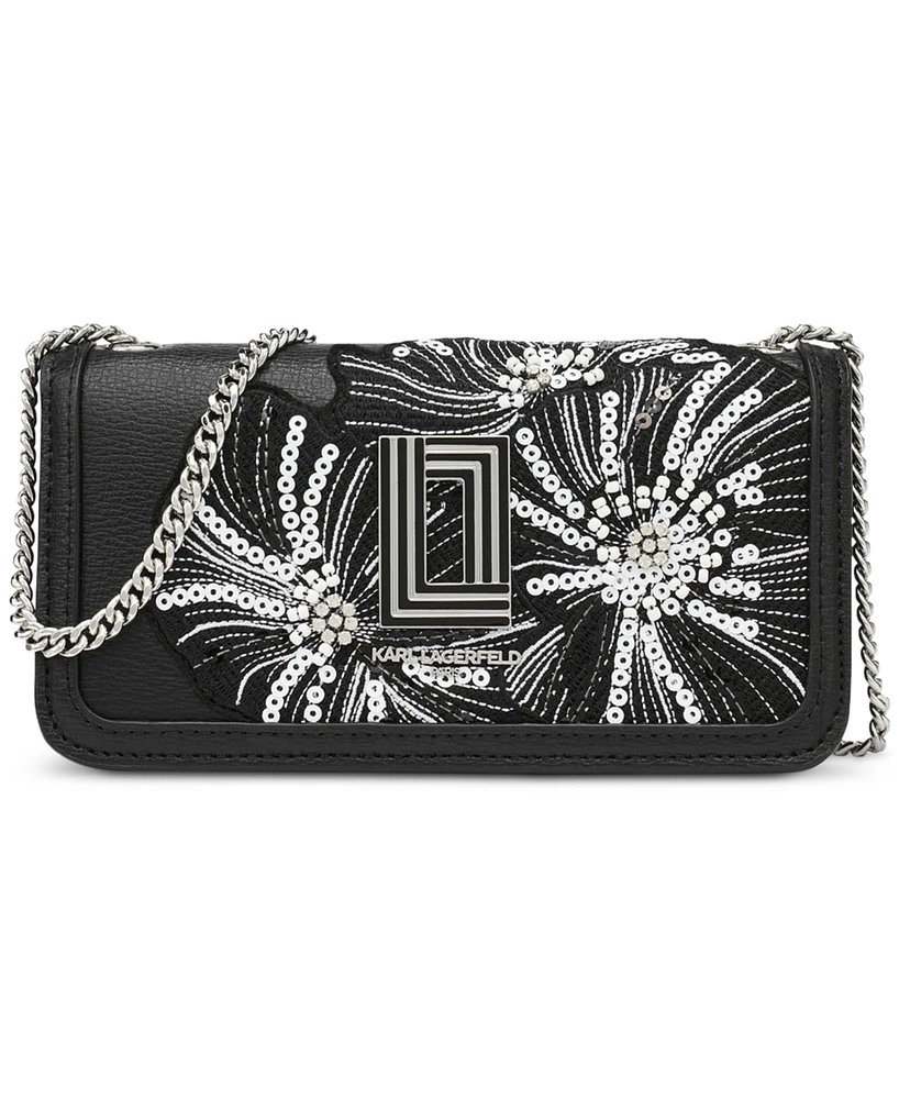 Karl Lagerfeld Paris Kosette Embellished Shoulder