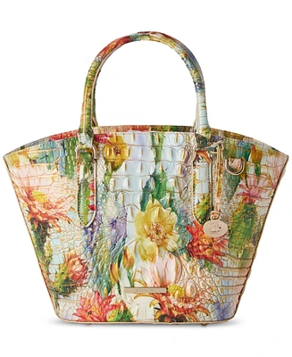 Brahmin Jenny Medium Melbourne Leather Satchel