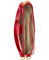 Brahmin Esme Sriracha Vanderbilt Small Leather Shoulder Bag