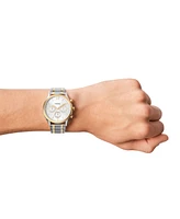 Fossil Men's Fenmore Multifunction Two-Tone Bracelet Watch, 44mm