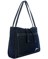Guess Damira 2-in-1 Denim Tote Bag