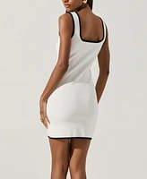 Astr the Label Women's Button-Front Mini Dress