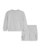 Scotch & Soda Toddler Boys 2-Piece Crewneck T-Shirt and Shorts Set