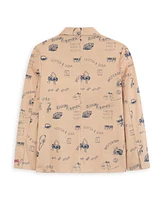 Scotch & Soda Big Boys Printed Blazer