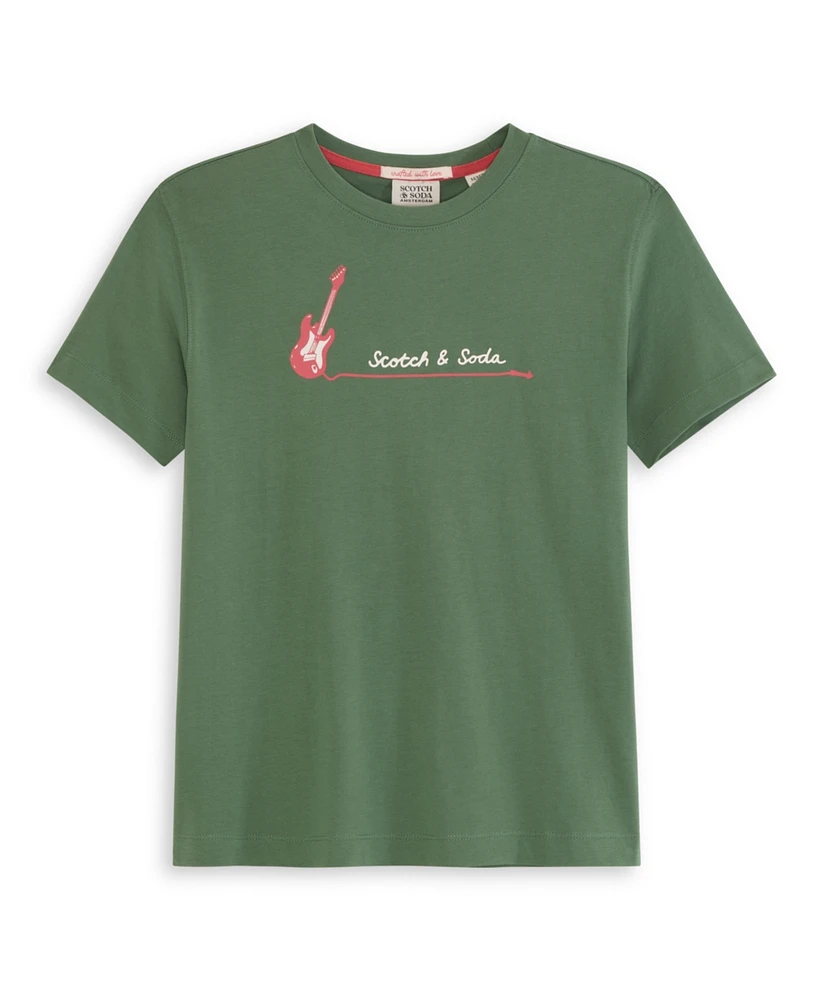 Scotch & Soda Big Boys Graphic T-Shirt
