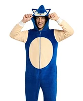 OppoSuits Men's Official Knuckles Union Suit - Sonic the Hedgehog Body for Adults Red