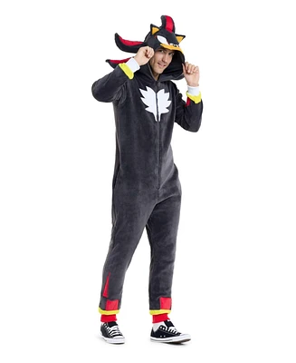 OppoSuits Men's Official Knuckles Union Suit - Sonic the Hedgehog Body for Adults Red